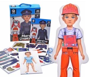 Komoda magnetyczna Zawody 20 magnesów. Wydawca: Qbee. Multiszop.pl Opakowanie Komoda magnetyczna Zawody 20 magnesów