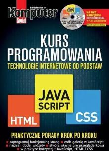 Okładka książki Komputer Świat Kurs programowania HTML JAVA SCRIPT