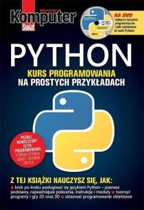 Okładka książki Komputer Świat PYTHON Kurs programowania