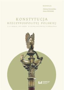 Okładka książki Konstytucja Rzeczypospolitej z 17 marca 1921 r.