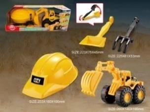 Opakowanie Koparka + kask