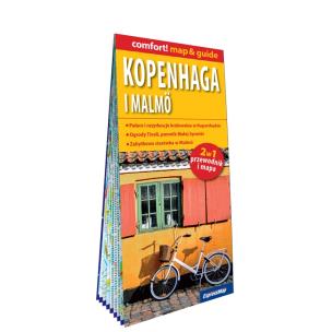 Okładka książki Kopenhaga i Malmö laminowany map&guide 2w1 przewodnik i mapa