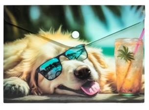 Opakowanie Koperta A5 PP na napę z nadrukiem Chillout Dog