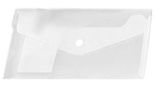 Opakowanie Koperta DL PP na zatrzask transparentna (12szt)