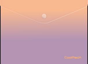 Opakowanie Koperta na dokumenty na zatrzask A4 Coolpack Gradient BERRY