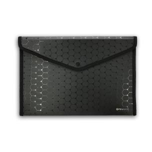 Opakowanie Koperta na zatrzask A4 LUX czarna