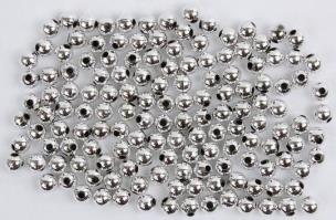 Opakowanie Koraliki 6 mm srebrne