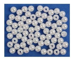 Opakowanie Koraliki 8mm białe