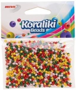 Opakowanie Koraliki akrylowe do nawlekania 35mm 30g