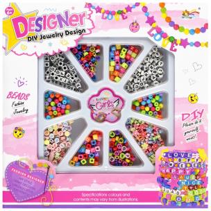 Koraliki do nawlekania biżuteria. Wydawca: Mega Creative. Multiszop.pl Opakowanie Koraliki do nawlekania biżuteria