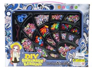 Opakowanie Koraliki do nawlekania, gumki do włosów