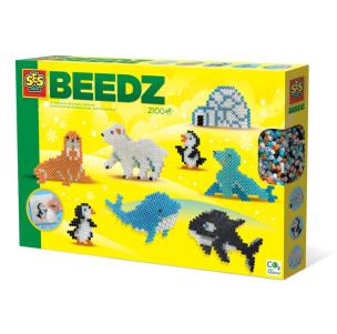 Koraliki  do prasowania Zwierzęta Arktyki. Wydawca: SES Creative. Multiszop.pl Opakowanie Koraliki  do prasowania Zwierzęta Arktyki