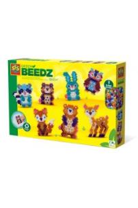 Koraliki do prasowania Zwierzęta leśne. Wydawca: SES Creative. Multiszop.pl Opakowanie Koraliki do prasowania Zwierzęta leśne