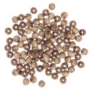 Opakowanie Koraliki drewniane kulki sosnowe 10mm 100szt