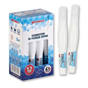 Opakowanie Korektor w piórze 5ml (12szt)