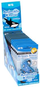Opakowanie Korektor w taśmie Animal Know MG display 10 szt.