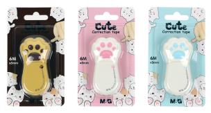 Opakowanie Korektor w taśmie Cute 6m x 5mm MG display 24 szt.