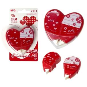 Opakowanie Korektor w taśmie Love 5mm M&G