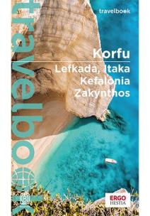 Okładka książki Korfu. Lefkada, Itaka, Kefalonia, Zakynthos. Travelbook wyd. 2023