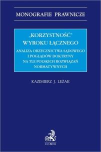 Okładka książki Korzystność'' wyroku łącznego