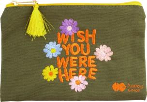 Opakowanie Kosmetyczka z haftem BLOOM-Boho Happy Color