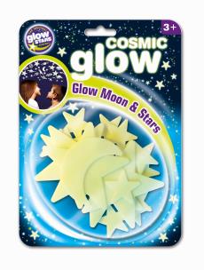 Kosmiczne Glow - Księżyc i gwiazdy. Wydawca: Brainstorm. Multiszop.pl Opakowanie Kosmiczne Glow - Księżyc i gwiazdy