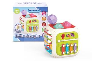 Kostka edukacyjna E-Edu. Wydawca: Artyk. Multiszop.pl Opakowanie Kostka edukacyjna E-Edu