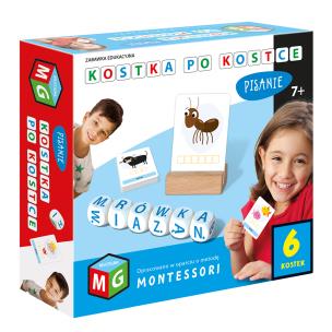 Kostka po kostce. Pisanie 6 kostek. Wydawca: MULTIGRA. Multiszop.pl Opakowanie Kostka po kostce. Pisanie 6 kostek