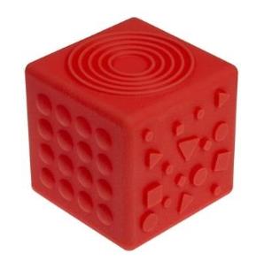 Opakowanie Kostka sensoryczna czerwona 8,5cm