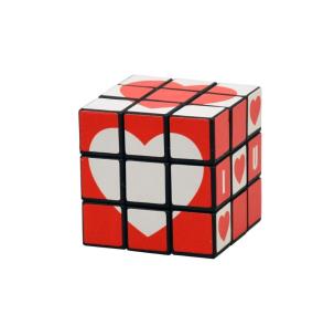 Opakowanie Kostka walentynkowa logiczna