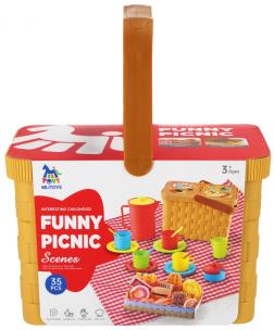 Kosz Piknikowy z akcesoriami. Wydawca: Mega Creative. Multiszop.pl Opakowanie Kosz Piknikowy z akcesoriami