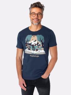 Koszulka męska Baśniowa kraina L. Wydawca: Nadwyraz. Multiszop.pl Opakowanie Koszulka męska Baśniowa kraina L