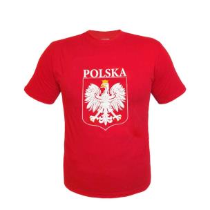 Opakowanie Koszulka z nadrukiem czerwona L