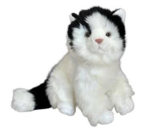 Opakowanie Kot biało czarny 23cm