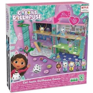 Kotastyczna gra planszowa 3D Koci Domek Gabi. Wydawca: Cartamundi. Multiszop.pl Opakowanie Kotastyczna gra planszowa 3D Koci Domek Gabi