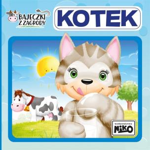 Kotek. Bajeczki z zagrody. Autor: Piasecka Wioletta, Artur Rajch. Multiszop.pl Okładka książki Kotek. Bajeczki z zagrody