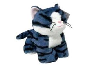 Opakowanie Kotek Kacperek granatowy w paski 23cm