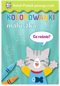 Opakowanie Kotek Psotek poznaje ruch. Co rośnie?