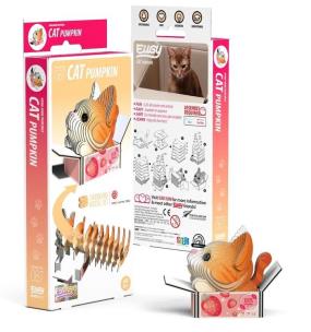 Opakowanie Kotek Pumpkin Eugy. Eko Układanka 3D