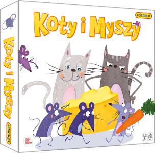 Koty i myszy. Wydawca: Adamigo. Multiszop.pl Opakowanie Koty i myszy