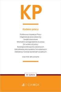 KP. Kodeks pracy oraz ustawy towarzyszące. Autor: Opracowanie zbiorowe. Multiszop.pl Okładka książki KP. Kodeks pracy oraz ustawy towarzyszące