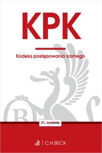 Okładka książki KPK. Kodeks postępowania karnego