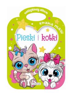 Okładka książki Kraina magii. Pieski i kotki