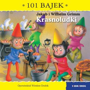Krasnoludki. 101 bajek. Autor: Drabik Wiesław. Multiszop.pl Okładka książki Krasnoludki. 101 bajek