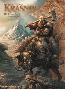 Krasnoludy T.4 Ooram z Bractwa Wykluczonych. Autor: Nicolas Jarry, Jean-Paul Bordier, Maria Mosiewicz. Multiszop.pl Okładka książki Krasnoludy T.4 Ooram z Bractwa Wykluczonych
