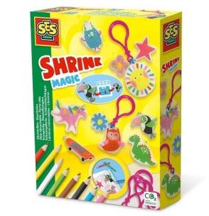 Kreatywna folia termokurczliwa breloki. Wydawca: SES Creative. Multiszop.pl Opakowanie Kreatywna folia termokurczliwa breloki