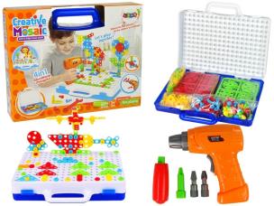 Kreatywna mozaika 4w1 237el. Wydawca: Leantoys. Multiszop.pl Opakowanie Kreatywna mozaika 4w1 237el