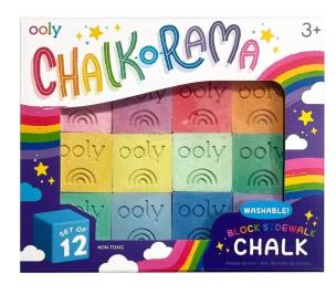 Kreda chodnikowa Chalk-o-Rama 12szt. Wydawca: ooly. Multiszop.pl Opakowanie Kreda chodnikowa Chalk-o-Rama 12szt