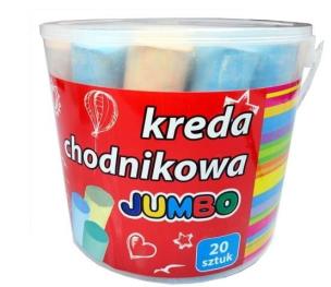 Opakowanie Kreda chodnikowa jumbo 20szt