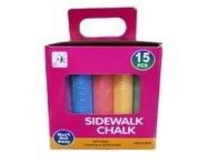 Opakowanie Kreda chodnikowa sześciokątna 10 kolorów